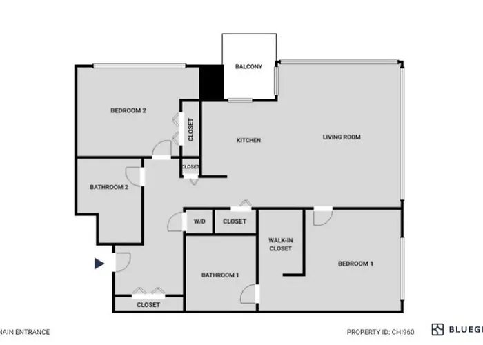 Apartment Loop 2br W Gym Playroom Pool Close To L Chi-960